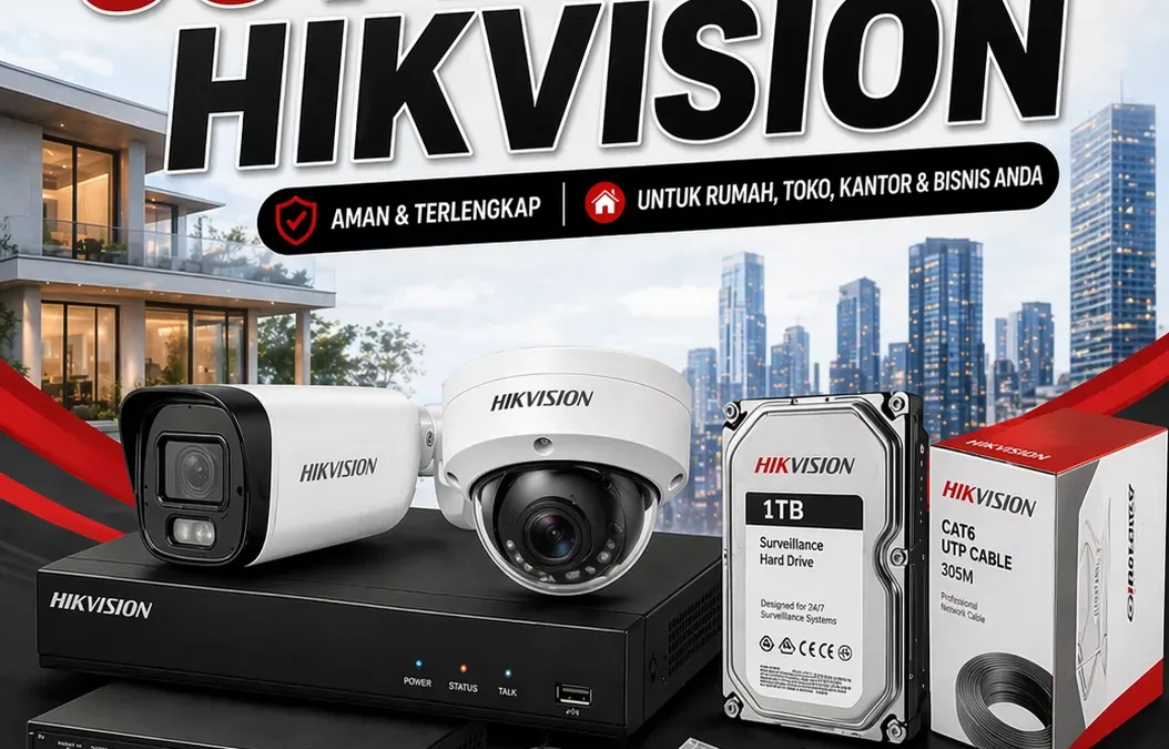 Paket CCTV IP Cam Hikvision